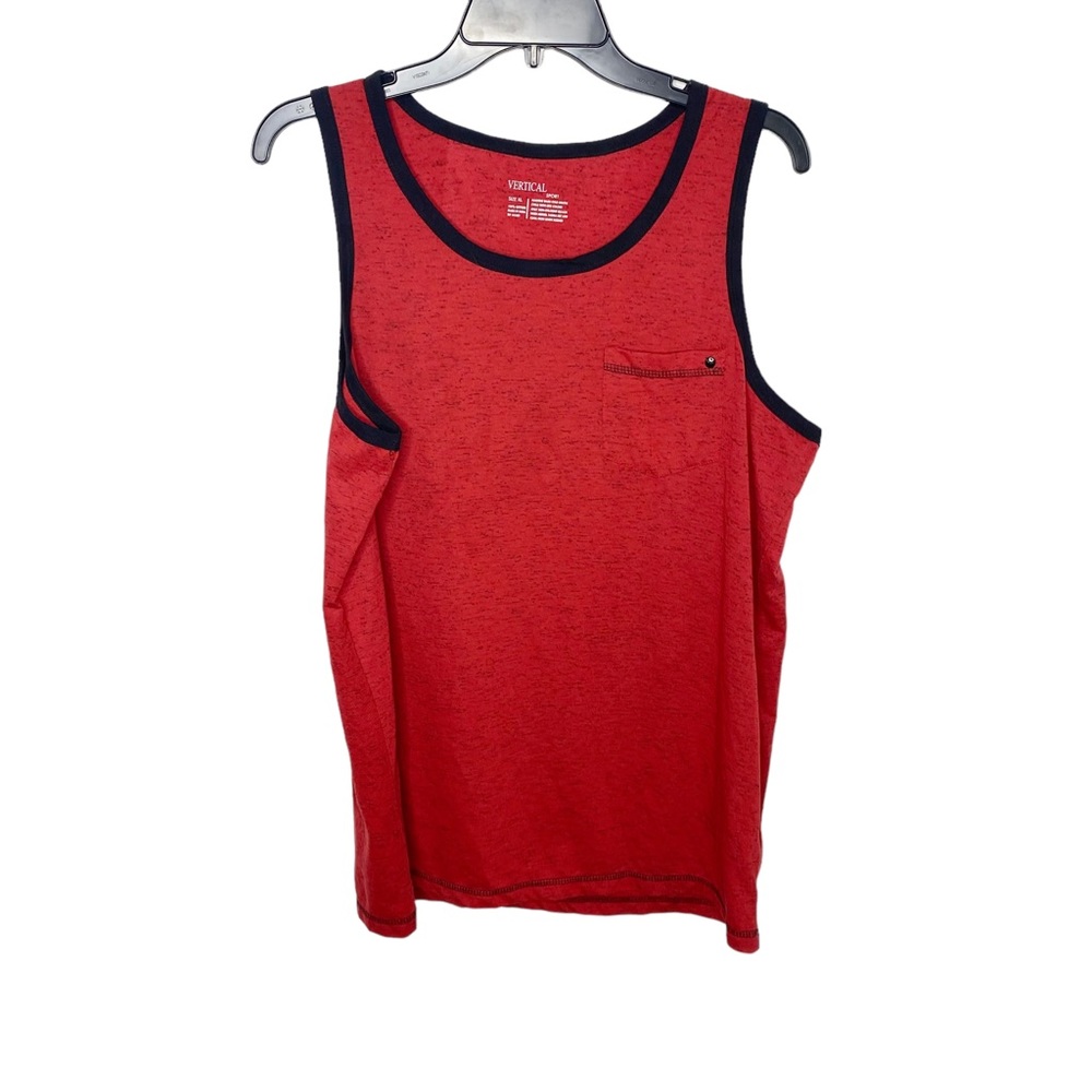 Vertical Sport red tank top men’s size XL